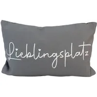 Bada Bing Dekokissen Deko Kissen "Lieblingsplatz" - ca. 53 x 31 cm