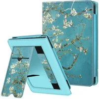Fintie E-Reader-Hülle für Tolino Shine Color/5 (2024) & Kobo Clara Colour / BW (2024), Kickstand Hülle mit Kartenfach Handschlaufe und Auto Sleep/Wake