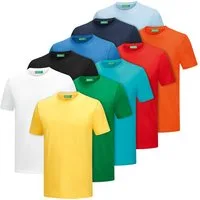 United Colors of Benetton Kurzarmshirt (Set, 10er Pack) aus 100% Baumwolle