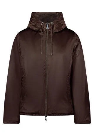 Betty Barclay - Wendbare Jacke mit Kapuze braun - Gr. - 48