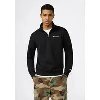 Champion Sweatshirt ICONS CONTRAST Terry Half Zip Sweatshirt mit Halb-Zip-Verschluss, aus Baumwolle und Polyester