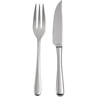 RÖSLE Steakbesteck Passion (12-tlg), 6 Personen, Edelstahl 18/10, Klingenstahl, spülmaschinengeeignet