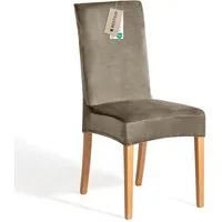Restilo Stuhlhusse Stuhlhusse Stretch Stuhlbezug mit Gummiband Abnehmbar, waschbar