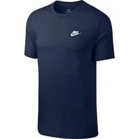 Nike Kurzarmshirt M NSW CLUB TEE MIDNIGHT NAVY/WHITE