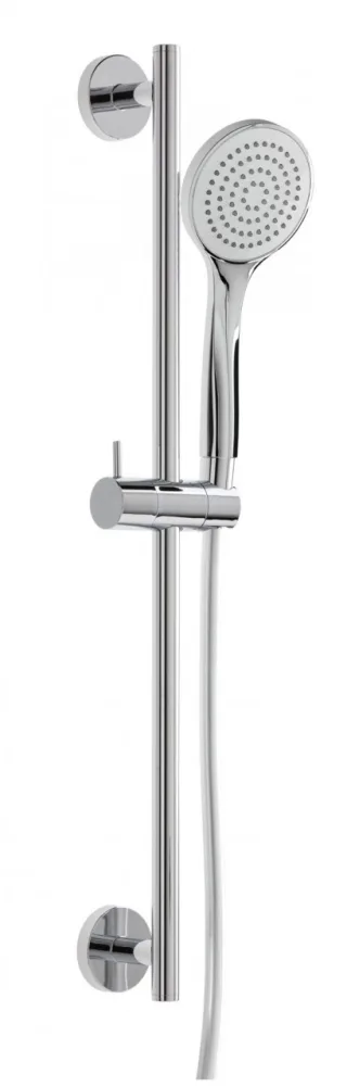 Herzbach Living Spa Wandstangenset rund, 900mm Eco-Air Hb 100mm chrom , 11.697180.1.01 11.697180.1.01