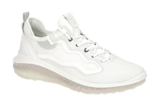 Ecco 821324 ST.360 Herrensport-Halbschuhe wei? - transparent - Sohle hellgrau