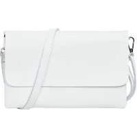 Caspar Clutch Abendtasche Damen Leder Handtasche - CLASSIC LINE - Modell No.835, leicht, elegant & unempfindlich - 100% Echtleder - Handmade in Italy