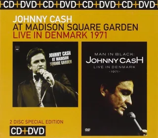 At Madison Square Garden / Live in Denmark 1971 [Audio CD] Johnny Cash
