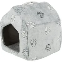 TRIXIE Tierhöhle Höhle Jimmy Soft - hellgrau - 40 × 45 × 40 cm