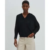 someday Strickpullover Telanora aus ECOVERO™-Strick Oversized Silhouette mit Polokragen, lässig