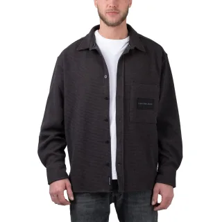 Calvin Klein Monologo Badge Knitted Overshirt
