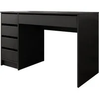 MIRJAN24 Schminktisch Ada (mit 5 Schubladen), Schreibtisch ist universell - Links / Rechts, Griffloses System