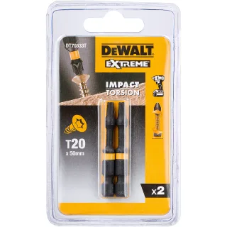 DEWALT EXTREME FELXTORQ Schrauberbit Torx 2 Stück - DT70533T-QZ