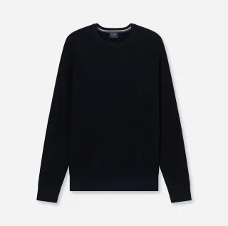OLYMP - OLYMP Casual Strick marine - Gr. - 3XL