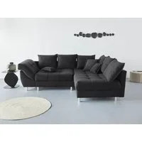 COLLECTION AB Ecksofa Innsbruck L-Form, B: 247 cm, 3 Zierkissen, Federkern
