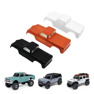 Hand Paint Truck Solid RC Car Parts Color Body Shell for Jeep/Bronco Axial SCX30 1/30 Micro Off-Road Vehicles Models Rep