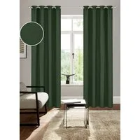 Bruno Banani Vorhang Lagan (2 St), blickdicht, Polyester, 2-er Set, gewebt, Microfaser, versch. Größen, einfarbig, Bestseller