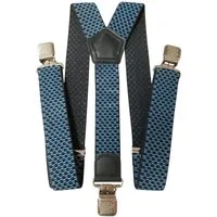 Ware aus aller Welt Hosenträger im Retro-Stil starke Y Hosenträger 40 mm breit mit starke Krallenclips