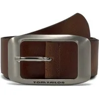 TOM TAILOR Ledergürtel Belts TTAMY Ledergürtel mit eckiger Dornschließe