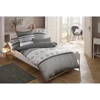 OTTO home Bettwäsche Cremona, Polycotton recycelt, 2 teilig, romantische Bettwäsche in verschiedenen Qualitäten, ab Gr. 135x200 cm