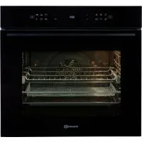BAUKNECHT Backofen BBI7 310C PIZZA, mit 1-fach-Teleskopauszug, Pyrolyse-Selbstreinigung, Restaurant-Pizza daheim: 310°C Pizza-Funktion inkl. Pizzastein