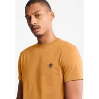Timberland T-Shirt DUNSTAN RIVER Short Sleeve Tee mit Logostickerei, aus Baumwolle