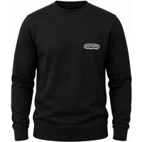 Jack & Jones Sweatshirt Pullover - Rundhalspullover mit Crew-Neck im Regular Fit für Herren Männer Sweatpullover mit Logo-Print aus Baumwollmischung