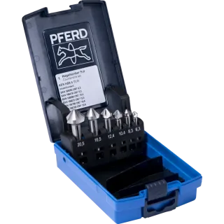 PFERD TOOLS HSS-Kegelsenker-Set 6-tlg. DIN 335 C 90° - 25202154