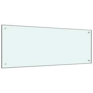 Deluke Küchenrückwand, Weiß, Glas, 100x40x0.6 cm, Kochen, Küchenhelfer, Sonstige Küchenhelfer