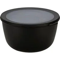 Mepal Vorratsdose Cirqula Multischüssel Nordic Black 3 Liter, Kunststoff