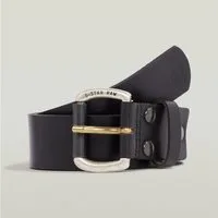 G-STAR Ledergürtel Dast belt mit Nieten verstärkt