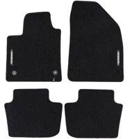 OMAC Auto-Fußmatten Velours für MG 4 2022-2025 Autoteppich Automatten Schwarz 4 Teile (4 St), für MG 4 2022-2025 MG 4 2022-2025, Antirutsch,Wasserfest,Einfache Installation