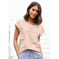 Vivance Dreams by Lascana T-Shirt mit Sommer-Statementdruck