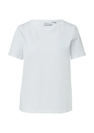 comma - T-Shirt weiß - Gr. - 42