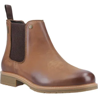 Hunter Jura Leder Herren Stiefel Dunkelbraun