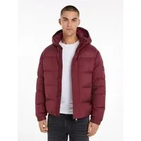 Tommy Hilfiger Steppjacke MIX DOWN HOODED PUFFER JACKET mit abnehmbarer Kapuze