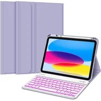 Fintie Tablet-Hülle mit Tastatur für iPad 11 Generation 2025 11'', iPad 10 Gen 2022 10.9''