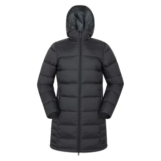 Mountain Warehouse - "Stratus Extreme" Daunenjacke für Damen, Packable, Lang (Schwarz)