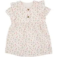 MAXIMO Sommerkleid GOTS BABY GIRL-Kleid, Kurzarm Musselin, Futter (1-tlg)