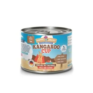 HAPPY JACKY Nassfutter Hypoallergen Känguru 12x200 g