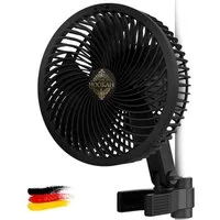 THE HOOKAH Bodenventilator GROW JET PRO EC-Motor 8W Ventilator Oszillierend Growzelt Zelt Growbox