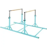 COSTWAY Turnreck, Doppelte horizontale Stangen, 250 cm Gymnastik-Barren