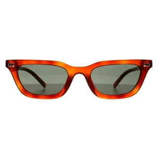 Gucci Cat Eye Damen glänzend dunkel Havanna Braun GG1944S
