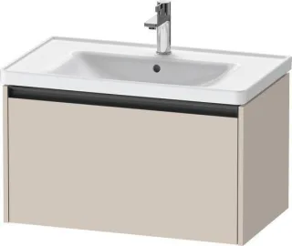 Duravit Ketho.2 Waschtischunterbau wandhängend Taupe Matt 784x455x440 mm - K25083091910000 K25083091910000