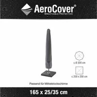 AeroCover Sonnenschirm-Schutzhülle Hülle Mittelstockschirme bis Ø 3 Meter, oder 2,25 x 2,25 Meter