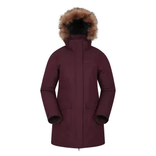 Mountain Warehouse - "Tarka II" Steppjacke für Damen (Burgunderrot)