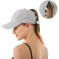 LuxusKollektion Baseball Cap Basecap Damen Herren Sommer Sonnenschutz Outdoor Sportkappe 1-Hellgrau