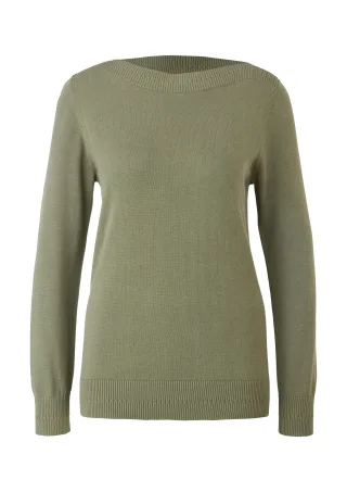 s.Oliver - Pullover olive - Gr. - 48