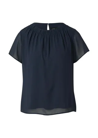 s.Oliver BLACK LABEL - Bluse blau - Gr. - 38