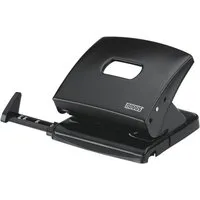 NOVUS Lochstanzer C225, 2-fach bis 25 Blatt, für A4, A5, A6, 8 x 8 x 8 cm, US Quart, Folio